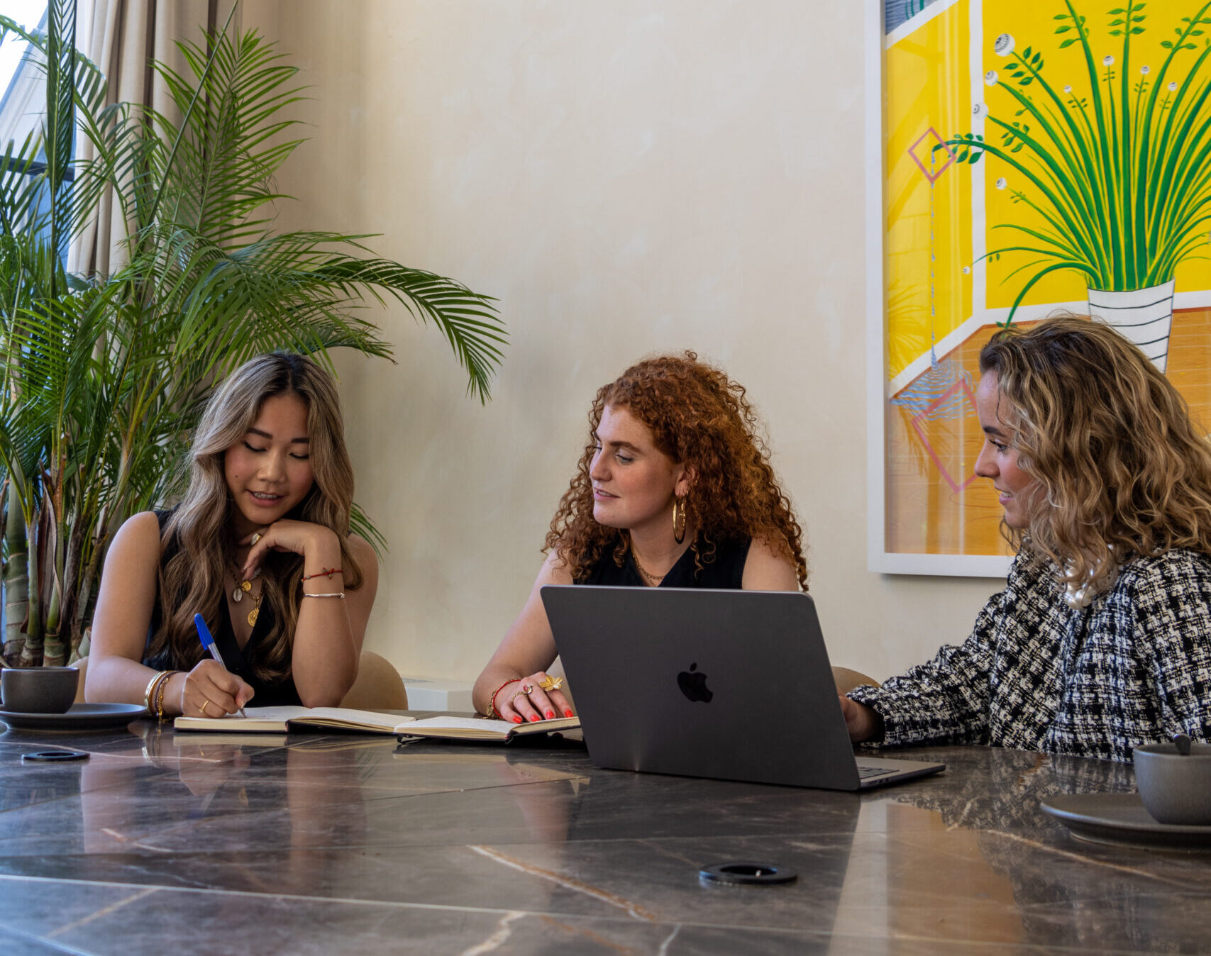 Plan vaste check-ins ​